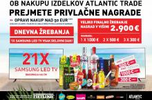 Nagrajenec nagradne igre Atlantic trade - 16.6.2021