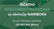 Iščemo pogodbene prevoznike